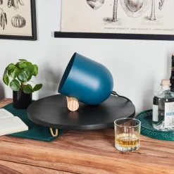 Luminaires Scandinaves-hofstein Lampe de table Drice Écru, 1 lumière