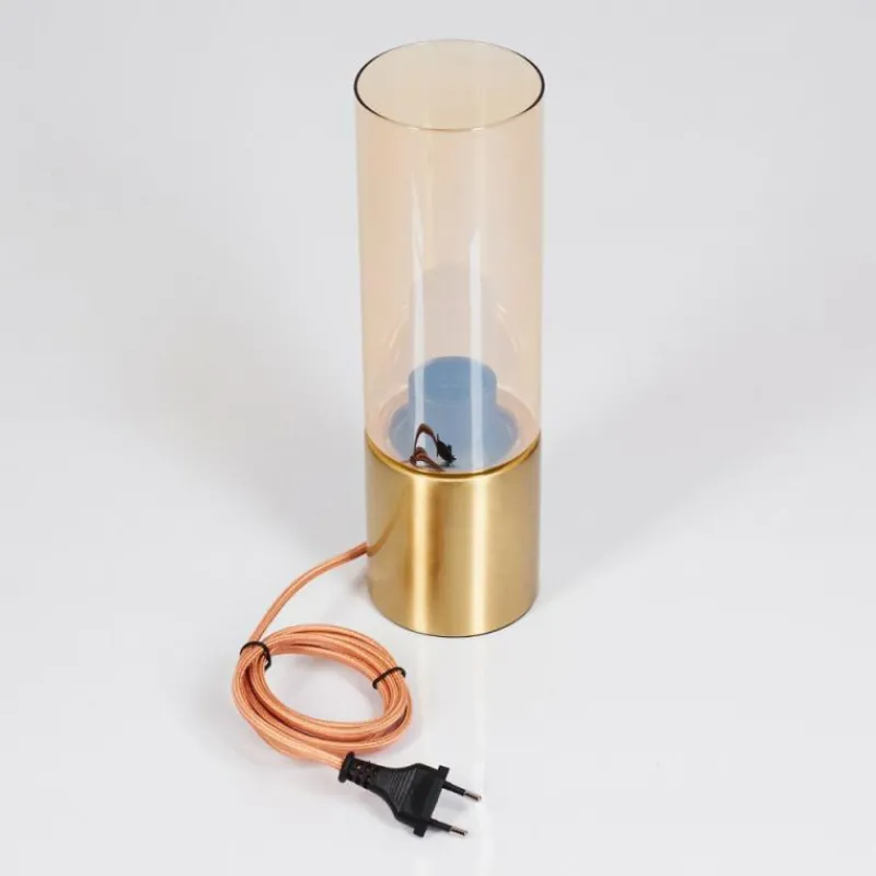 hofstein Lampe de table Dulcita Laiton, 1 lumière