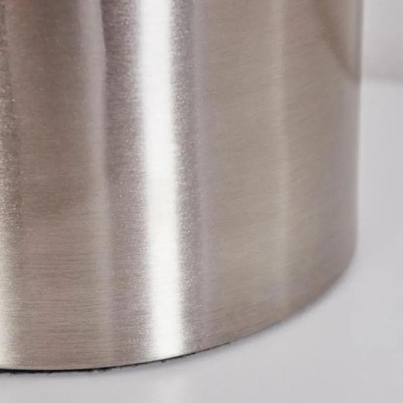 Suspension Verre Fumé-hofstein Lampe de table Dulcita Nickel mat, 1 lumière