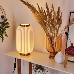 hofstein Lampe de table Dyce Laiton, 1 lumière