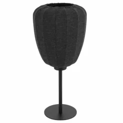 Lampes En Tissu-Luminaires Eglo Lampe de table Eglo BARLASTON Noir, 1 lumière