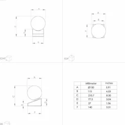 Luminaires Eglo Lampe de table Eglo BILBANA Noir, 1 lumière