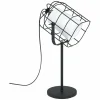 Lampes En Tissu-Luminaires Eglo Lampe de table Eglo BITTAMS Noir, 1 lumière