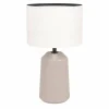 Lampes En Tissu-Luminaires Eglo Lampe de table Eglo CAPALBIO Sable, 1 lumière
