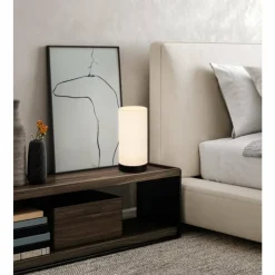 Lampes En Tissu-Luminaires Eglo Lampe de table Eglo FENIGLIA Noir, 1 lumière