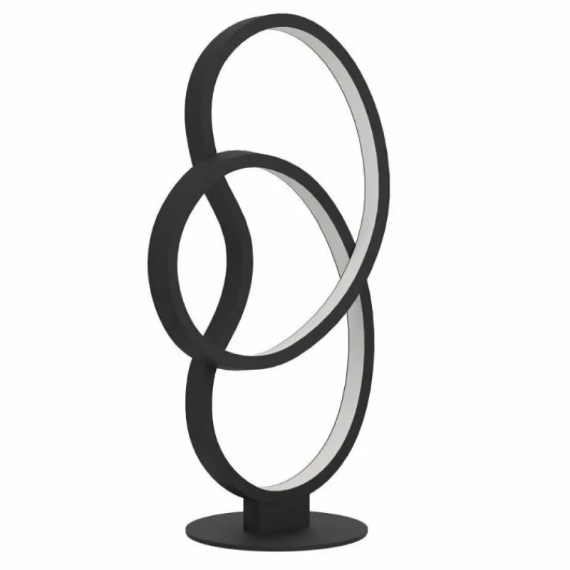 Luminaires Eglo Lampe de table Eglo GIANELLA LED Noir, 1 lumière* Éclairage Led