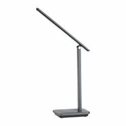 Luminaires Eglo Lampe de table Eglo INIESTA LED Gris, 1 lumière* Éclairage Led