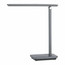 Luminaires Eglo Lampe de table Eglo INIESTA LED Gris, 1 lumière* Éclairage Led