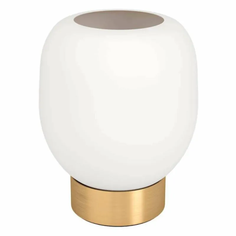 Luminaires Eglo Lampe de table Eglo MANZANARES Or, Laiton, 1 lumière