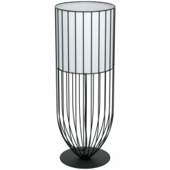 Lampes En Tissu-Luminaires Eglo Lampe de table Eglo NOSINO Noir, 1 lumière