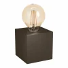 Lampes Vintages & Rétros-Luminaires Eglo Lampe de table Eglo PRESTWICK Bronze, 1 lumière
