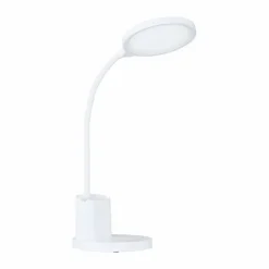 Luminaires Eglo Lampe de table Eglo REHAMNA LED Blanc, 1 lumière* Lampes À Poser