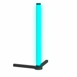 Luminaires Eglo Lampe de table Eglo RGBIC LED Noir, 1 lumière, Télécommandes, Changeur de couleurs* Éclairage Led