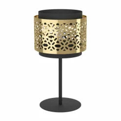 Luminaires Orientaux-Luminaires Eglo Lampe de table Eglo SANDBACH Noir, 1 lumière