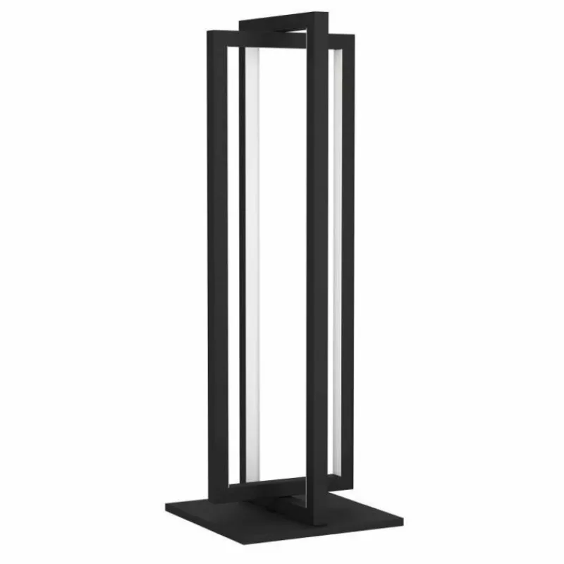 Luminaires Eglo Lampe de table Eglo SIBERIA LED Noir, 1 lumière, Télécommandes* Éclairage Led