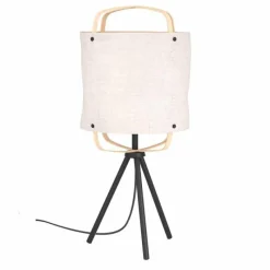 Lampes En Tissu-Luminaires Eglo Lampe de table Eglo SURFLEET Noir, 1 lumière