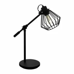 Luminaires Eglo Lampe de table Eglo TABILLANO Noir, 1 lumière* Lampes À Poser