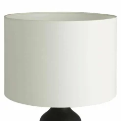 Lampes En Tissu-Luminaires Eglo Lampe de table Eglo VINOZA Noir, 1 lumière