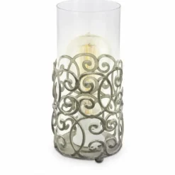 Luminaires Eglo Lampe de table Eglo VINTAGE Brun, 1 lumière