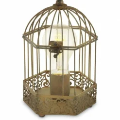 Lampes Vintages & Rétros-Luminaires Eglo Lampe de table Eglo VINTAGE Rouille, 1 lumière