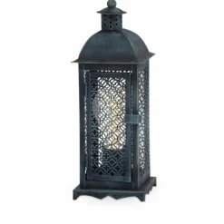 Luminaires Eglo Lampe de table Eglo WINSHAM Vert, Noir, 1 lumière* Lampes À Poser