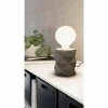 Luminaires Eglo Lampe de table Eglo-Leuchten SWARBY Gris, 1 lumière* Lampes À Poser
