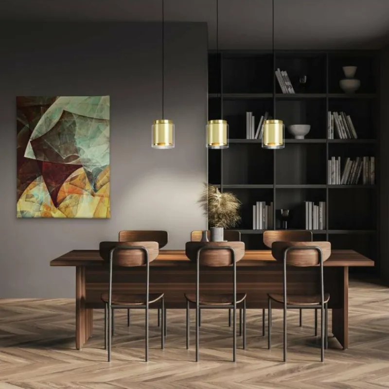 Luminaires Eglo Lampe de table Eglo-Leuchten ISIDRO LED Noir, 1 lumière* Éclairage Led