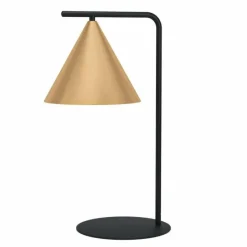 Lampes Dorées-Luminaires Eglo Lampe de table Eglo-Leuchten NARICES Noir, 1 lumière