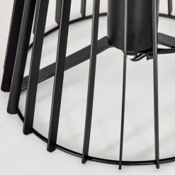 Lampes Industrielles-hofstein Lampe de table Emporia Noir, 1 lumière