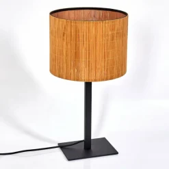 Style Boho-Chic-hofstein Lampe de table Exchange Noir, 1 lumière