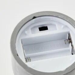 Suspension Verre Fumé-Luminaires Brilliant Lampe de table extérieure, set de 3 Brilliant Bougie LED Gris, 1 lumière