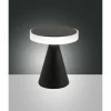 Luminaires Fabas Luce Lampe de table Fabas Luce Neutra LED Noir, 1 lumière