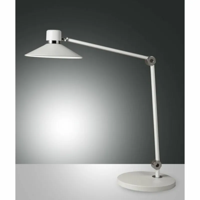 Luminaires Fabas Luce Lampe de table Fabas Luce Panarea LED Blanc, 1 lumière* Éclairage Led