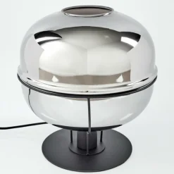 Suspension Verre Fumé-hofstein Lampe de table Feiro Noir, 1 lumière