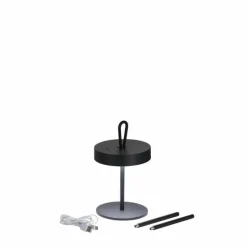 FHL easy Lampe de table Dord LED Noir, 1 lumière* Lampes À Poser