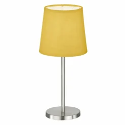 Lampes En Tissu-FHL easy Lampe de table Eve Nickel mat, 1 lumière