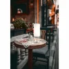 Lampes En Tissu-FHL easy Lampe de table Kira Nickel mat, 1 lumière