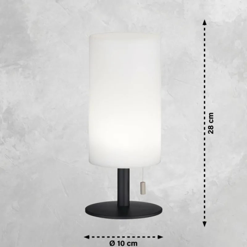 FHL easy Lampe de table Larino LED Anthracite, 1 lumière, Changeur de couleurs* Lampes À Poser