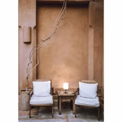 FHL easy Lampe de table Larino LED Anthracite, 1 lumière, Changeur de couleurs* Éclairage Led