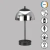 Suspension Verre Fumé-FHL easy Lampe de table Riva LED Noir, 1 lumière
