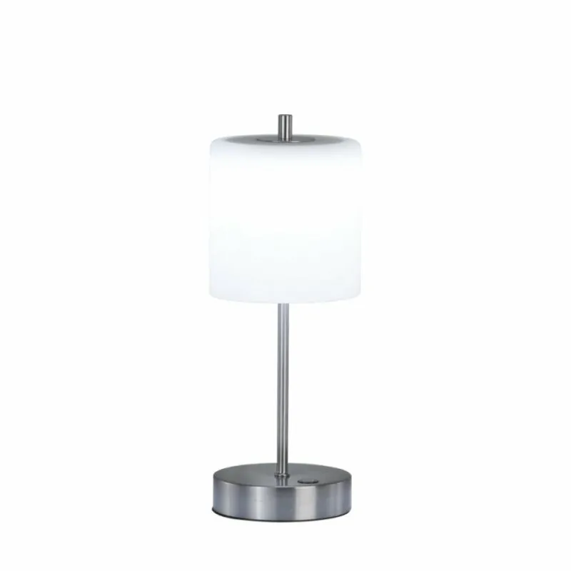 FHL easy Lampe de table Riva LED Nickel mat, 1 lumière