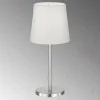 Lampes En Tissu-FHL easy Lampe de table FHL-easy Eve Nickel mat, 1 lumière