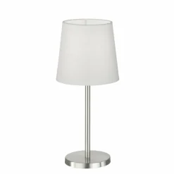 Lampes En Tissu-FHL easy Lampe de table FHL-easy Eve Nickel mat, 1 lumière
