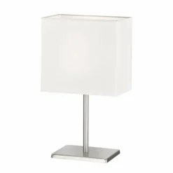 Lampes En Tissu-FHL easy Lampe de table FHL-easy Kate Nickel mat, 1 lumière