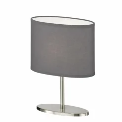 Lampes En Tissu-FHL easy Lampe de table FHL-easy Momo Nickel mat, 1 lumière