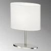 Lampes En Tissu-FHL easy Lampe de table FHL-easy Momo Nickel mat, 1 lumière