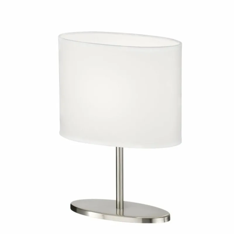 Lampes En Tissu-FHL easy Lampe de table FHL-easy Momo Nickel mat, 1 lumière
