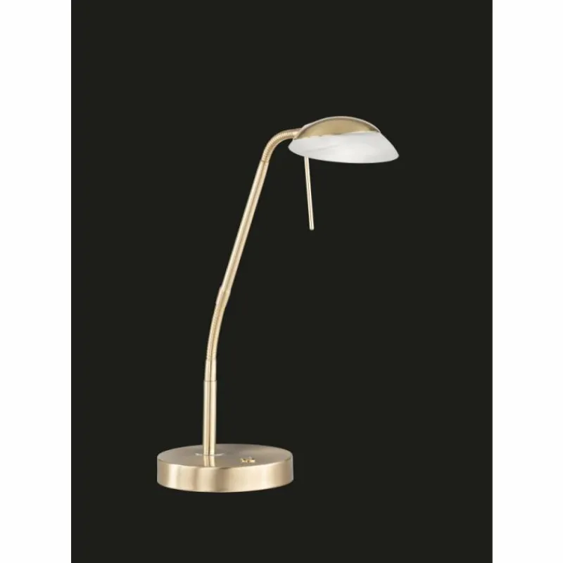 Luminaires Fischer & Honsel Lampe de table Fischer & Honsel Pool TW LED Laiton, 1 lumière, Détecteur de mouvement* Lampes À Poser