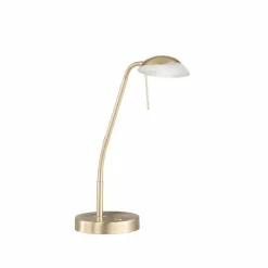 Luminaires Fischer & Honsel Lampe de table Fischer & Honsel Pool TW LED Laiton, 1 lumière, Détecteur de mouvement* Lampes À Poser