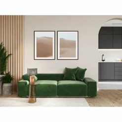 Lampes En Tissu-Luminaires Fischer & Honsel Lampe de table Fischer & Honsel Bronco Couleur bois, 1 lumière